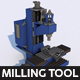 Milling Machine Tool - 3DOcean Item for Sale